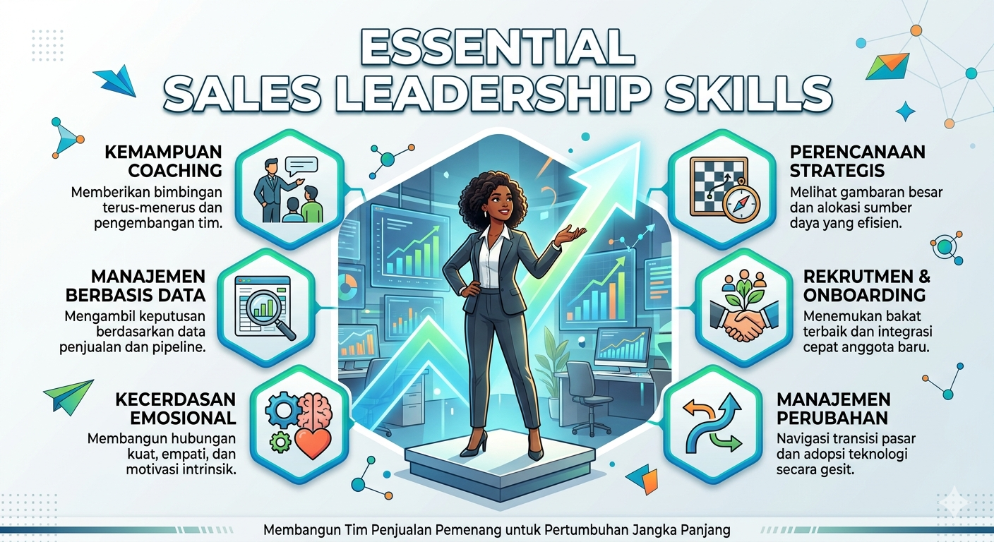 Sales Leadership Skills : Kemampuan Pemimpin dalam Menjembatani Visi Perusahaan dengan Eksekusi di Lapangan