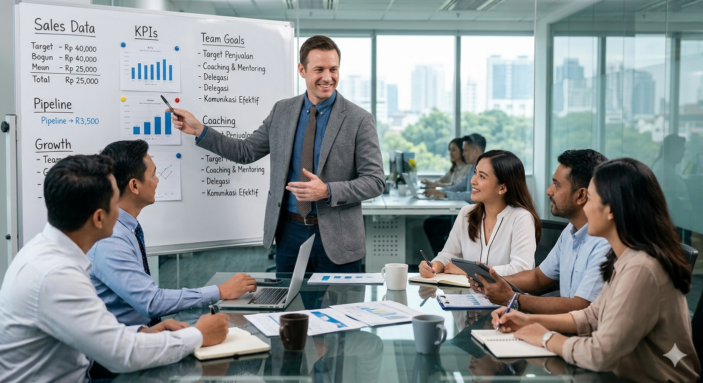Sales Supervisory Skills : Keterampilan Mengelola Tim untuk Mencapai Target Penjualan
