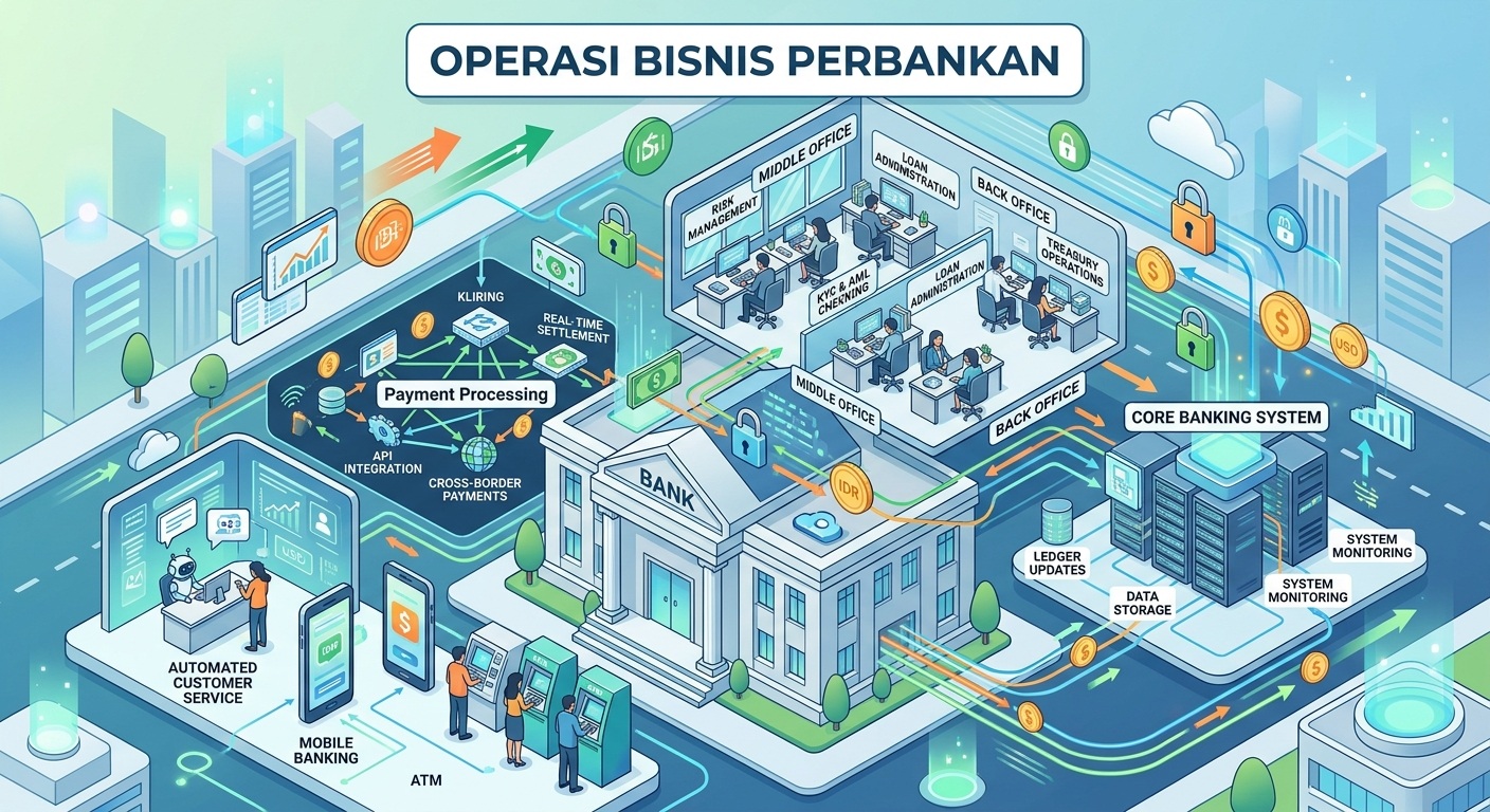 BANKING BUSINESS OPERATIONS : MEKANISME TERINTEGRASI UNTUK MENGELOLA KEBERLANGSUNGAN BISNIS BANK