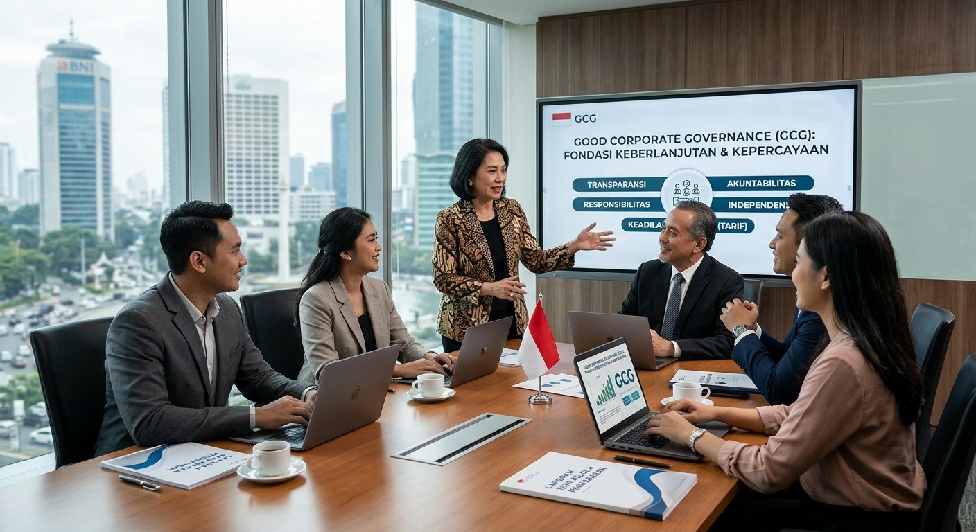 GOOD CORPORATE GOVERNANCE ( GCG ) : TATA KELOLA TRANSPARAN UNTUK KEBERLANJUTAN DAN KEPERCAYAAN BISNIS